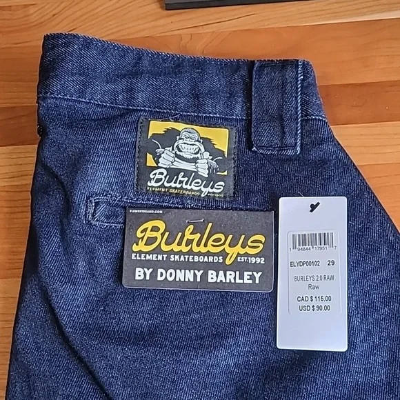 NWT Element Skateboards Baggy Jeans - Size 29 - Picture 3 of 5